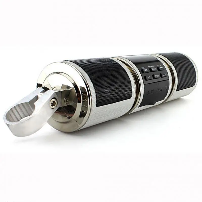 

new Waterproof Motorcycle Audio Radio Sound System Stereo Speakers MP3 USB Bluetooth