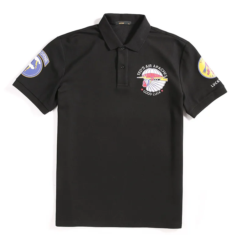 

Plus Size 7XL 6XL 5XL 4XL Brand Clothing Polo Homme Black Print cartoon Polo Shirt Casual Men Tee Shirt Tops Loose Fit