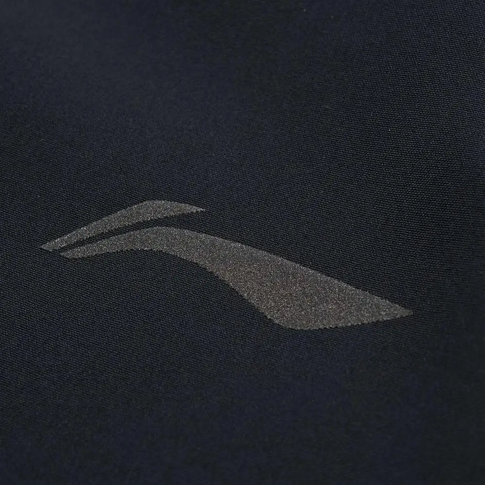Li Ning мужские штаны серии для бега теплые флисовые 91.1% полиэстер 8.9% спандекс