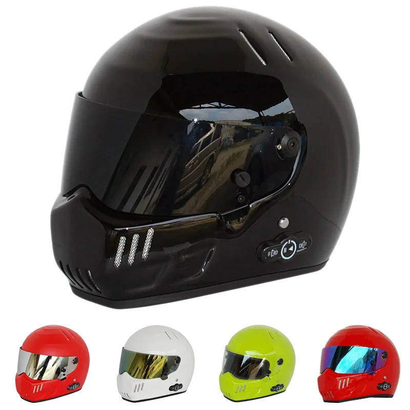 Мотоциклетная Bluetooth гарнитура с черепом Звездные войны|downhill kask|helmet fullhelmet full face |