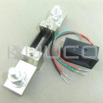 

Digital Meter/Ammeter DC 0~200A Current Meter Yellow Led display Panel Meter DC 12V 24V Ampere Meter/Tester + Resistive Shunt