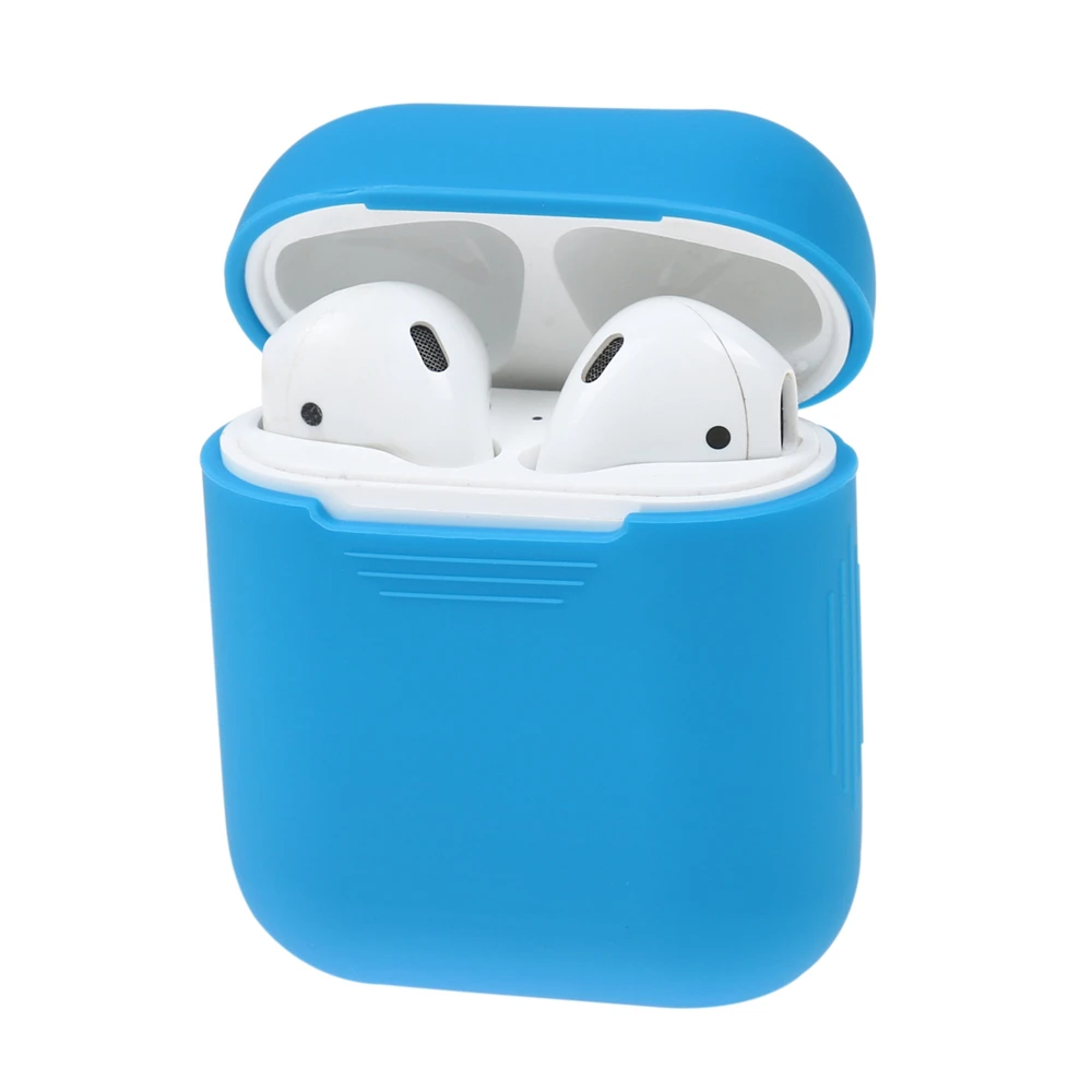 Защитный силиконовый чехол-накладка для Apple AirPods, беспроводной чехол для зарядки наушников, защита от ударов