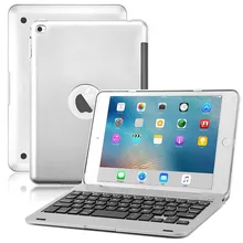 Беспроводная Bluetooth клавиатура для IPad Mini 1 2 3 полный корпус защитный портативный чехол клавиатура с подставкой настроить Русский/Английский