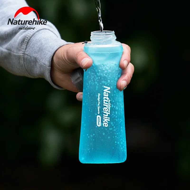 Naturehike NH17S028 B складной мягкий колба бутылка для воды BPA бесплатно бега Гидратация
