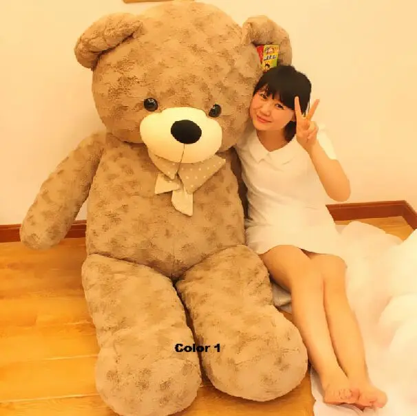 Fancytrader милый плюшевый медведь игрушка 67 ''170 см jumbo огромный гигантские плюшевые Teddy Bear, 3 цвета, бесплатная доставка ft90345