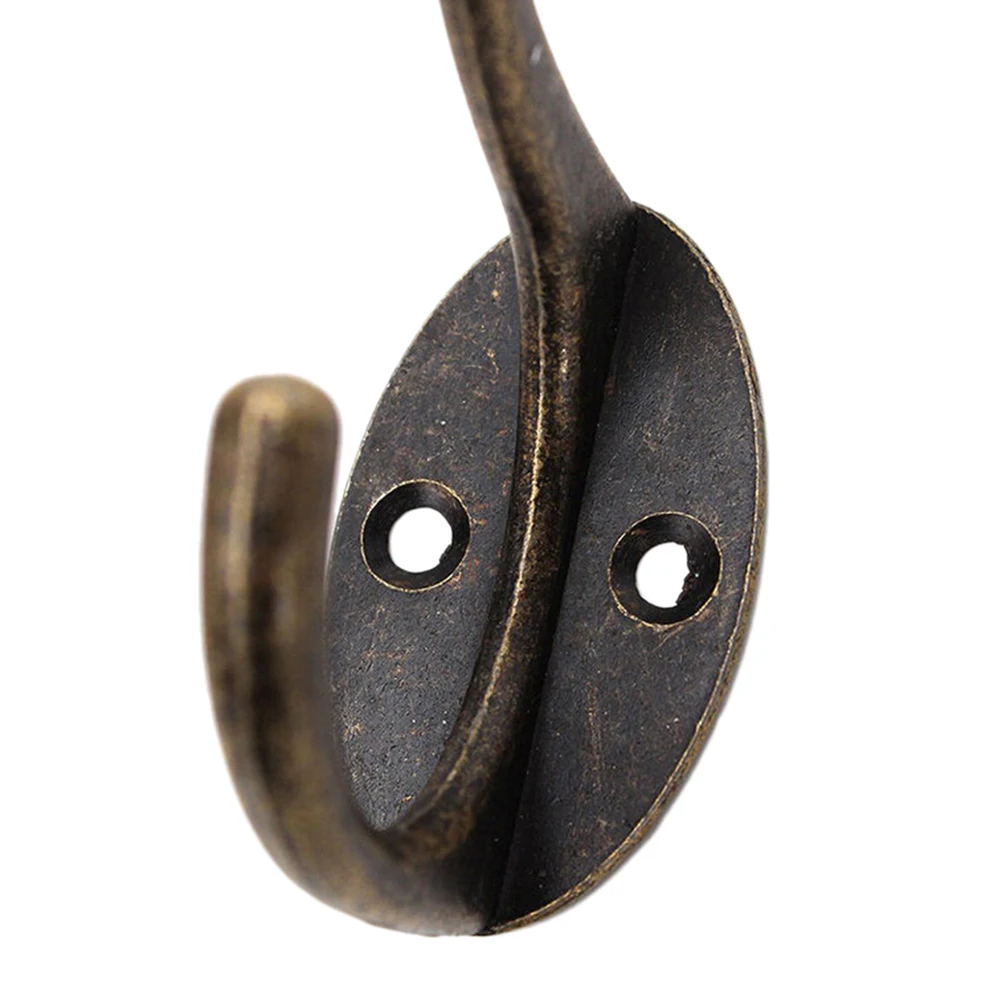 

1PCS Vintage Bronze Wall Hook Coat Bag Hat Hanger Robe Hooks Wall Hanging Hooks Home Kitchen Wall Door Holder