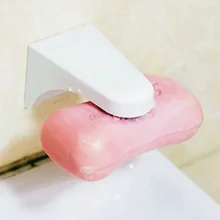 1 PC Portatile Nuovo Porta Sapone Magnetico Da Cucina Dispenser di Bagno Doccia A Parete Montato Attaccare Sapone Piatti Bagno Gadget