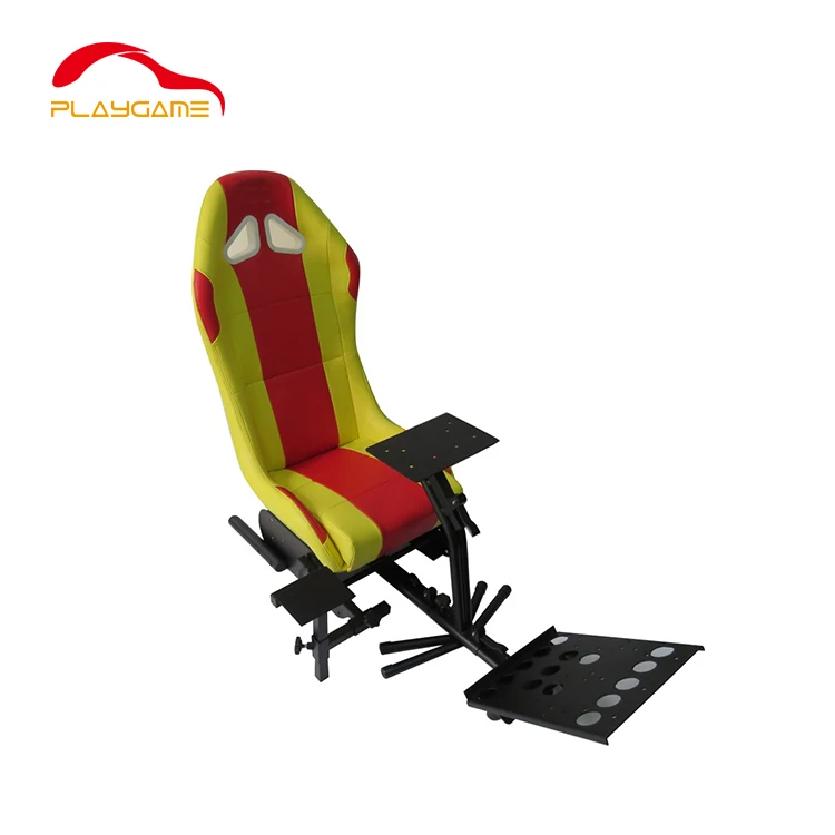 Желтое Дрифт гоночный симулятор кожаное Складное Сиденье-игрушка для логитек G29 G29 для ps, Xbox