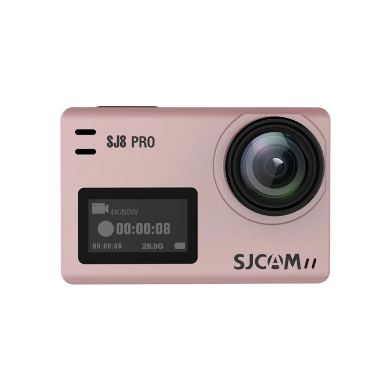 Оригинальная Экшн-камера SJCAM SJ8 Pro, 4 K, 60 кадров в секунду, Wi-Fi, дистанционная камера на шлем, микросхема Ambarella, 4K@ 60 кадров в секунду, Ultra HD, экстремальные виды спорта, DV - Цвет: Rose Gold