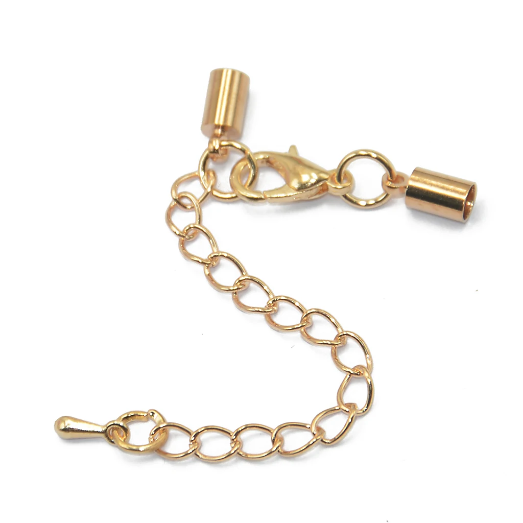 Buy 12 Tear Drop Gold Plated Extender Chain Lobster