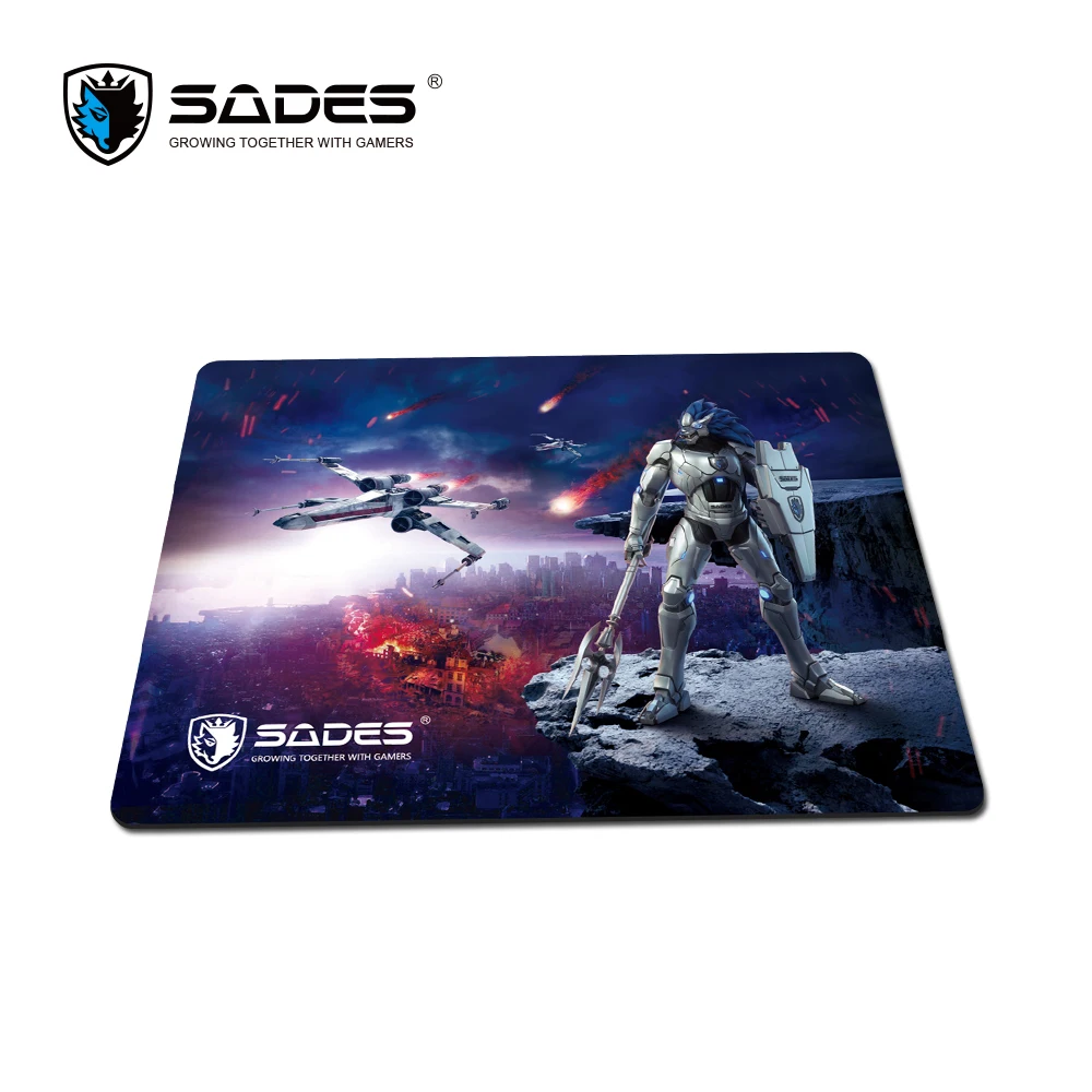 SADES SAP1 Medium Size Mouse Pad Anti-skidding rubber Gaming Mouse Pad Wolf Pattern for World of Wa