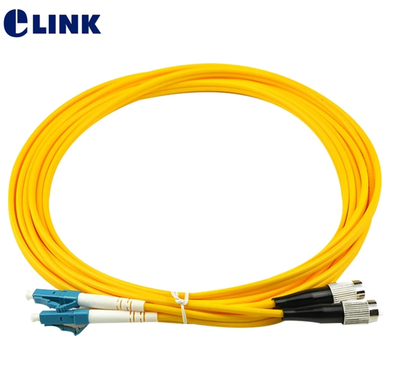 elink-duplex-single-mode-fiber-patch-cord-lc-fc-20mm-9-125um-cabo-1m-2m-3m-4m-5m-7-mtr-optical-fiber-jumper-frete-gratis-20pcs