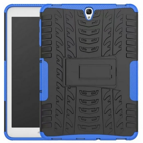 Синий Dazzle чехол для Samsung Galaxy Tab S3 9,7 T820 T825 TPU+ PC 2в1 гибридная прочная стойка жесткий чехол для планшета противоударный бронированный чехол - Цвет: Синий