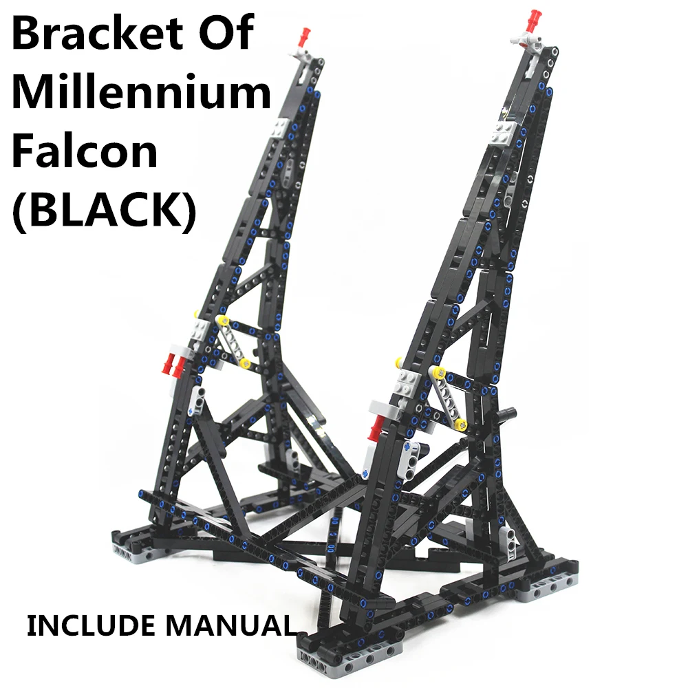 

ETFOM TECHNIC Millennium Falcon Vertical Display Stand Compatible with lego Apply to NO.75192 Ultimate Collector's Model ET407B