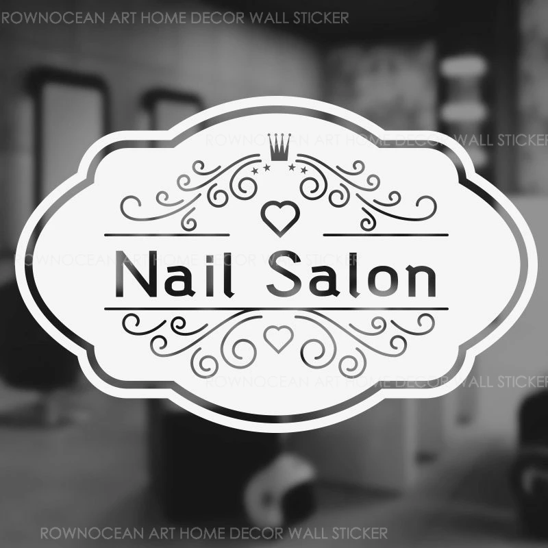 Nail Spa #3 Indoor Store Sign Vinyl Decal Sticker 