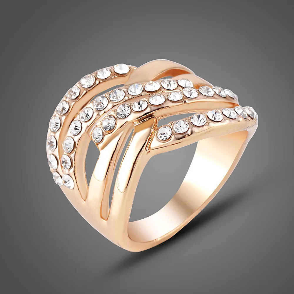 New 2018 Europe and America Jewelry Retro Fashion pure Gold color