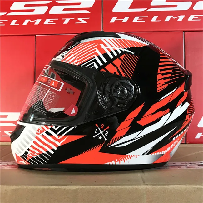 Мотоциклетные шлемы с полным лицом, шлем Moto Kask Capacetes de Motociclista LS2 Шлемы Размер M L XL XXL - Цвет: 9