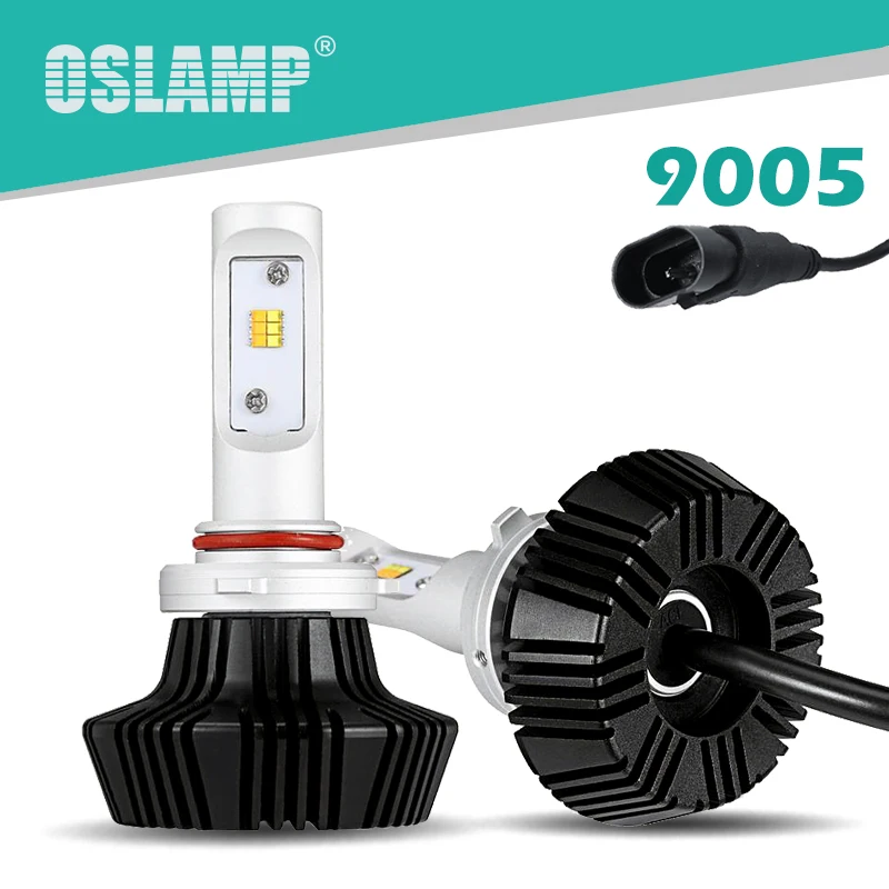 

Oslamp 6500K 3000K CSP Chips LED 9005 Headlight Kits Auto Styling Front Car Bulbs All-in-one Fan-less HB3 Fog Lamps Plug & Play