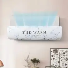 Новая крышка для кондиционера красочное пасторальное ветровое стекло кондиционер перегородка щит ветряная направляющая прямая защита от ветра