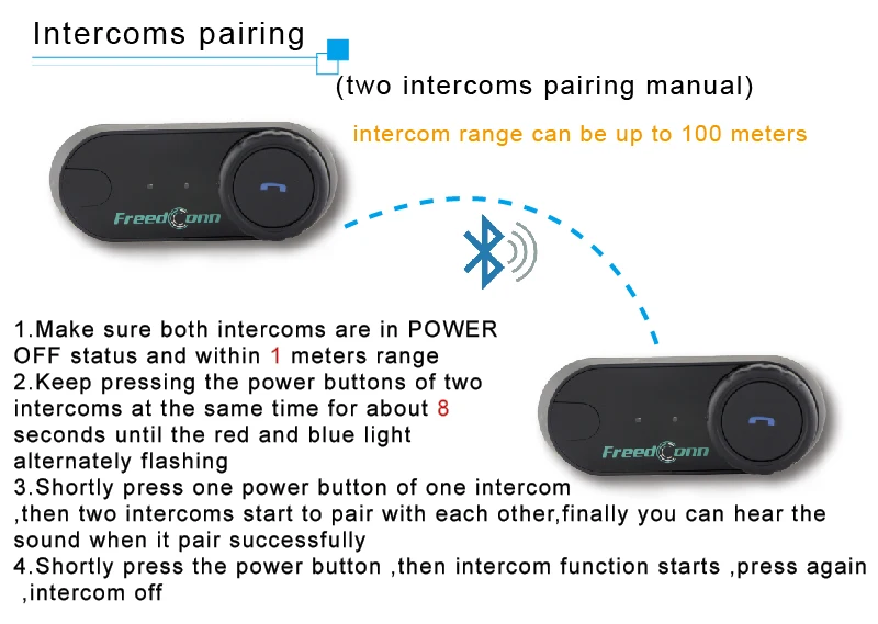 Bluetooth-гарнитура домофон мотоциклетный шлем лыжный шлем гарнитуры TOM-OS