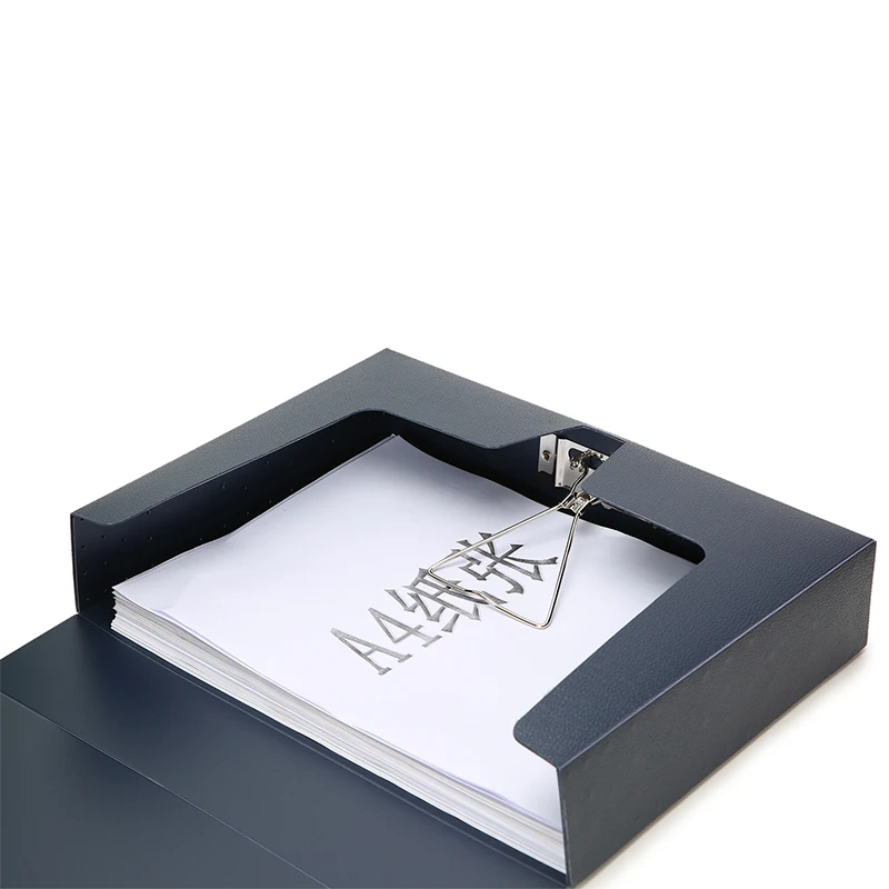 Кожаная Коробка для файлов, офисные принадлежности, бумага А4, Сумка для документов, папка для файлов, Портативный бизнес-органайзер, коробка для хранения, продукт для подачи, HT803A