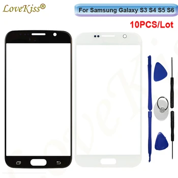 

For Samsung Galaxy S3 i9300 S4 i9500 mini i8190 i9190 S5 i9600 S6 Touch Screen Sensor Panel Digitizer Glass TP Cover Replacement