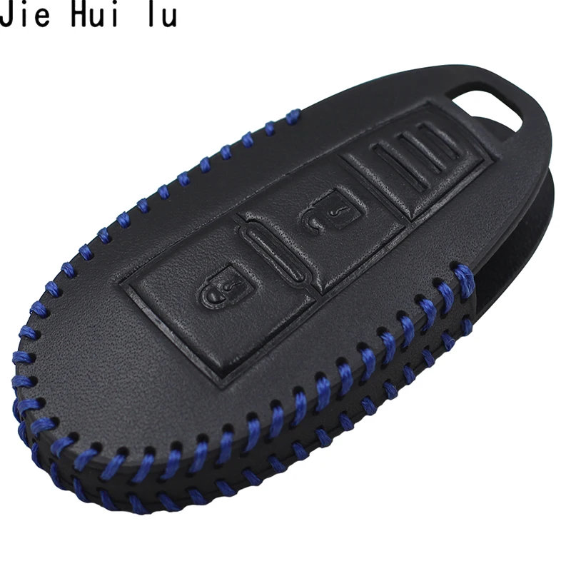 Кожаный чехол с 3 кнопками для Suzuki Vitara Swift Ignis Kizashi SX4 Baleno Ertiga S Cross Smart Key|Футляр