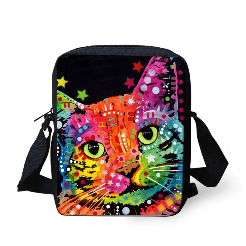 

Hot Sale Bulldog Painting  Messenger Bags for Women Hot Sale Mini Small Cross Body Bags for Teenager Child Vintage Shoulder Bags