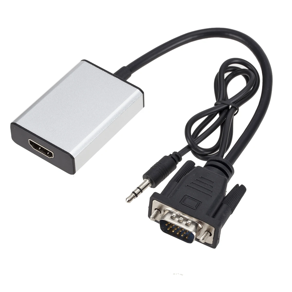 جديد VGA الذكور إلى HDMI أنثى محول كابل محول مع الصوت الناتج 1080 P VGA محول HDMI لأجهزة الكمبيوتر المحمول إلى HDTV العارض r10 جديد VGA الذكور إلى HDMI أنثى محول كابل محول مع الصوت الناتج 1080 P VGA محول HDMI لأجهزة الكمبيوتر المحمول إلى HDTV العارض r10
