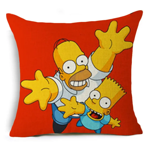 Buy Colorful best selling cartoon character linen 45