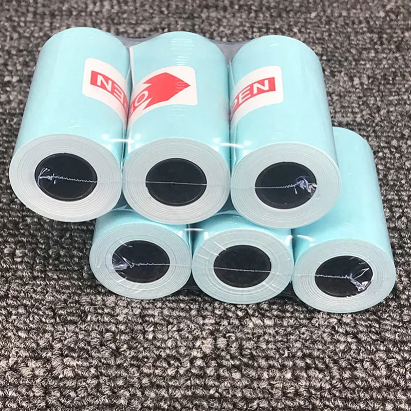 

3 Rolls Printing Sticker Paper Photo Paper For Mini Pocket Photo Printer Paperang P1 P2 Bill Receipt Papers