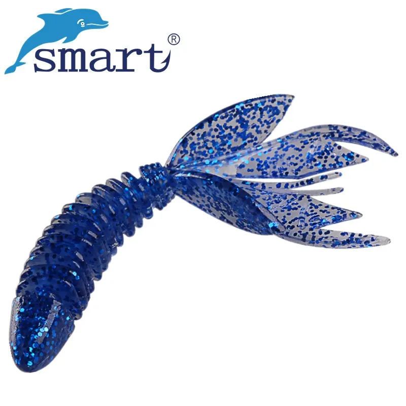 

SMART 5Pcs 10mm 7.8g Silicone Soft Fishing Bait Lobster Craw Fishing Wobbler Vissen Isca Artificial Leurre Souple Swimbait Peche