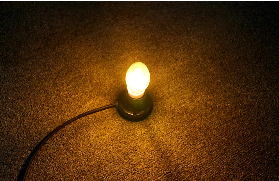 E12 E17 E14 E27 C35 лампы в форме свечи лампы 2 Вт, 4 Вт, 6 Вт, 110V 220V Ретро светодиодный светильник с регулируемой яркостью нити светодиодная светодиодный светильник s люстра светильник Инж