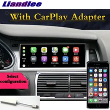 Для Audi A6 A6L 2004 ~ 2011 Liandlee автомобильный мультимедийный плеер NAVI аксессуары Радио стерео CarPlay адаптер gps-навигатор, экран навигации