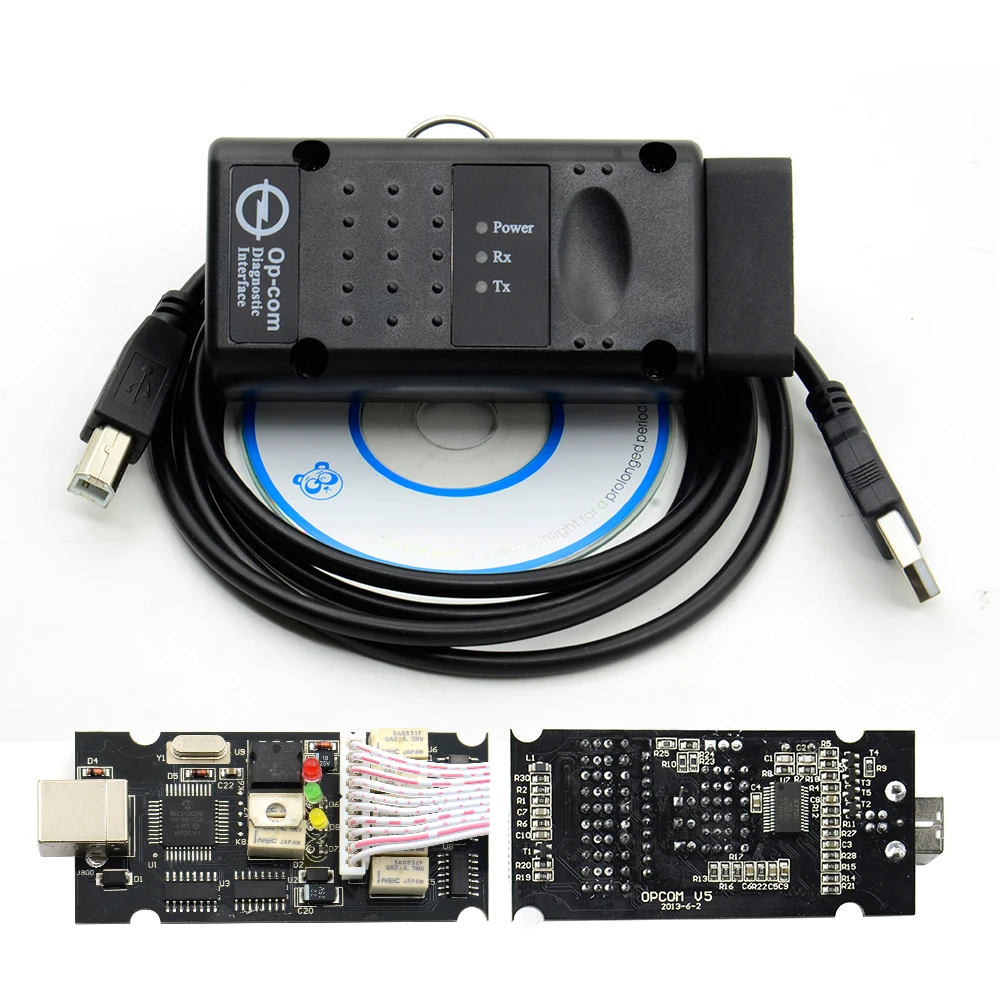 Лидер продаж! 2019 OP COM V1.99 для Opel S AABChip PIC18F458 и FTDI Chip HW OPCOM CAN BUS интерфейс Flash Update