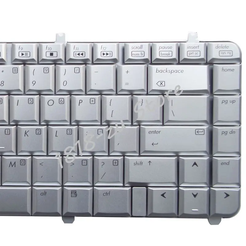  YALUZU English Laptop Keyboard for HP Pavilion DV5-1000 DV5-1100 DV5-1200 DV5-1218 1219 1218TX 1219