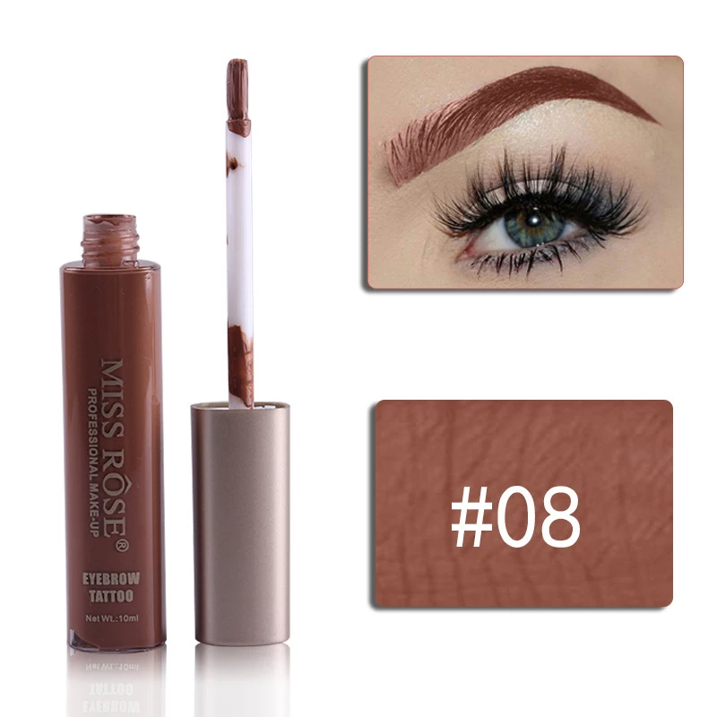 

5pcsMake Up Cosmetics 02 EyeMakeup Red Wine Peel Off Eye Brow Tattoo Tint Waterproof Long-lasting Dye Eyebrow Gel Cream Mascara