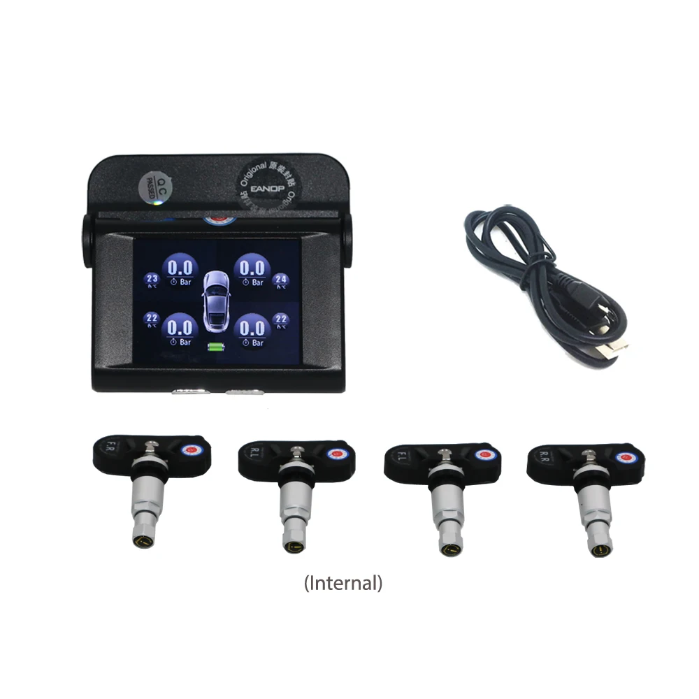 EANOP tpms датчик давления в шинах внутреннего солнечные машину давление шине