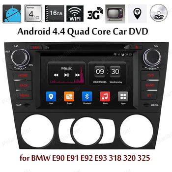 

Android4.4 Car DVD CD player Support mirror link DVR DAB TPMS GPS BT 3G WiFi For B/MW/E90/E91/E92/E93/318/320/325 stereo radio