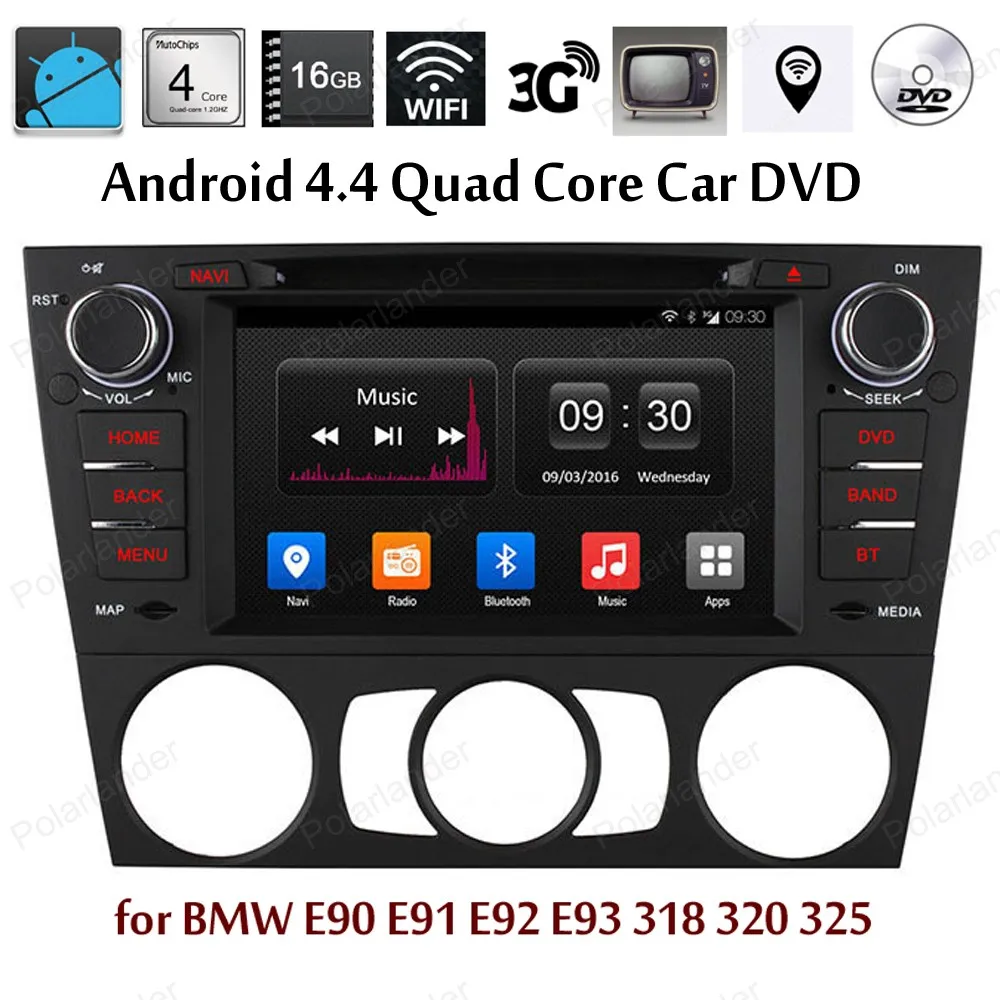 Android4.4 Car DVD CD player Support mirror link DVR DAB TPMS GPS BT 3G WiFi For B/MW/E90/E91/E92/E93/318/320/325 stereo radio Android4.4 Car DVD CD player Support mirror link DVR DAB TPMS GPS BT 3G WiFi For B/MW/E90/E91/E92/E93/318/320/325 stereo radio