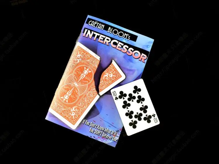 

Intercessor Magic Tricks Card Corner Switch Magica Magicians Close Up Magie Gimmick Props Appearing Mentalism Classic Toys Fun