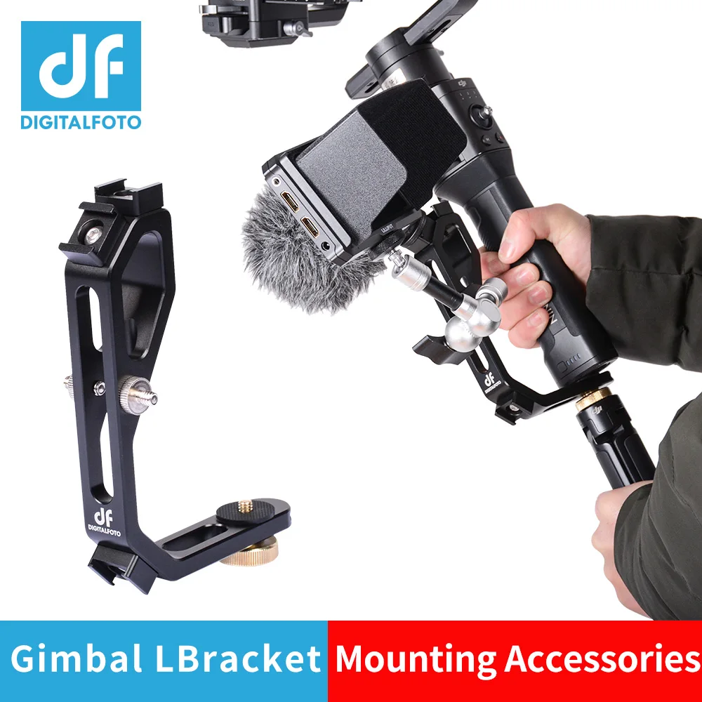 Gimbal Ручка аксессуары arm L кронштейн монитор Монтажная пластина Кронштейн для Zhiyun 2 DJI Ронин S MOZA FEIYU AK2000/AK4000 Gimbal