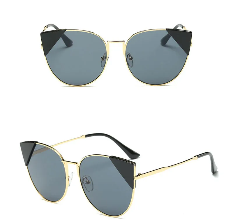Daoying модные Винтаж Cateye Очки frame Очки для женщин Солнцезащитные очки для женщин Винтаж Брендовая Дизайнерская обувь 2017 UV400