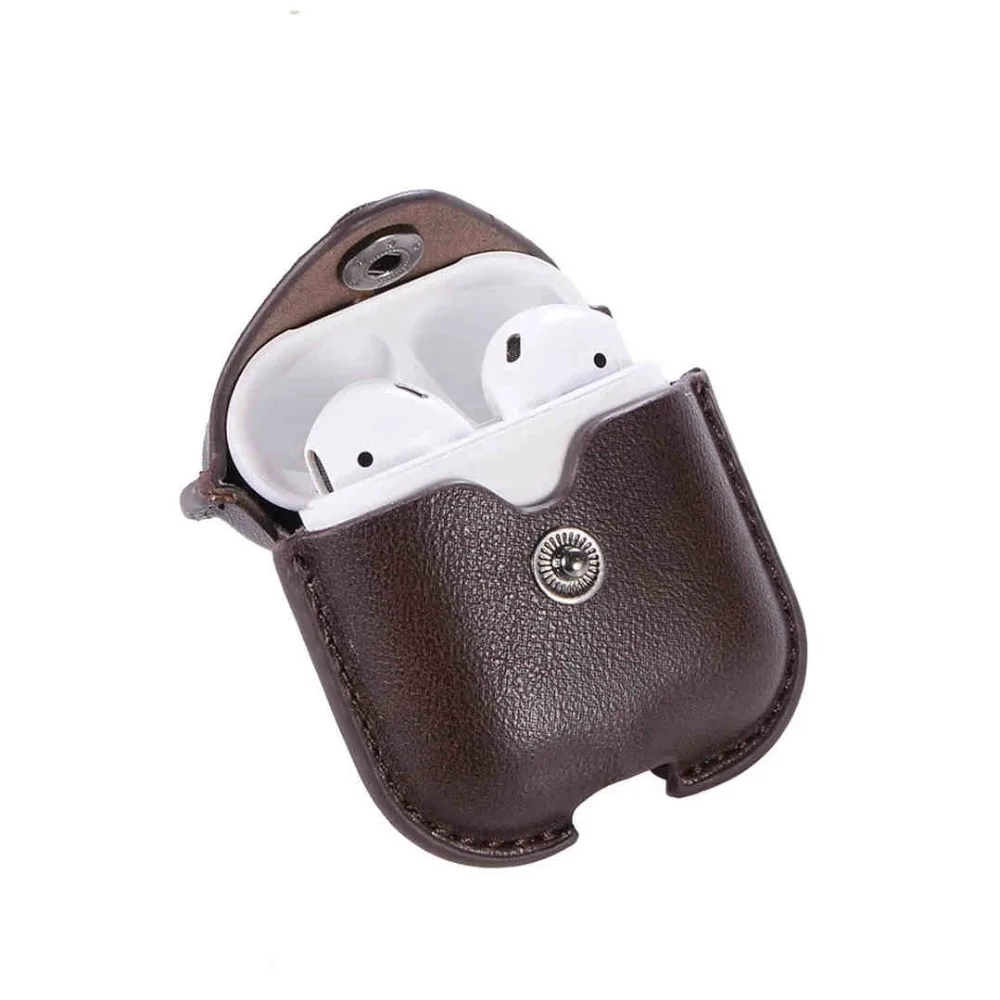 Защитный чехол для наушников Airpods беспроводная bluetooth гарнитура сумка зарядки из