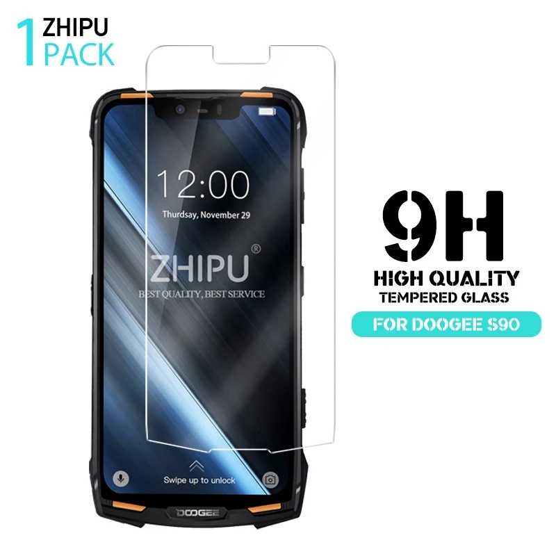 Закаленное стекло Для Doogee S90 Pro 6 18 &quotЗащитное для экрана 2.5D 9H Премиум защитная