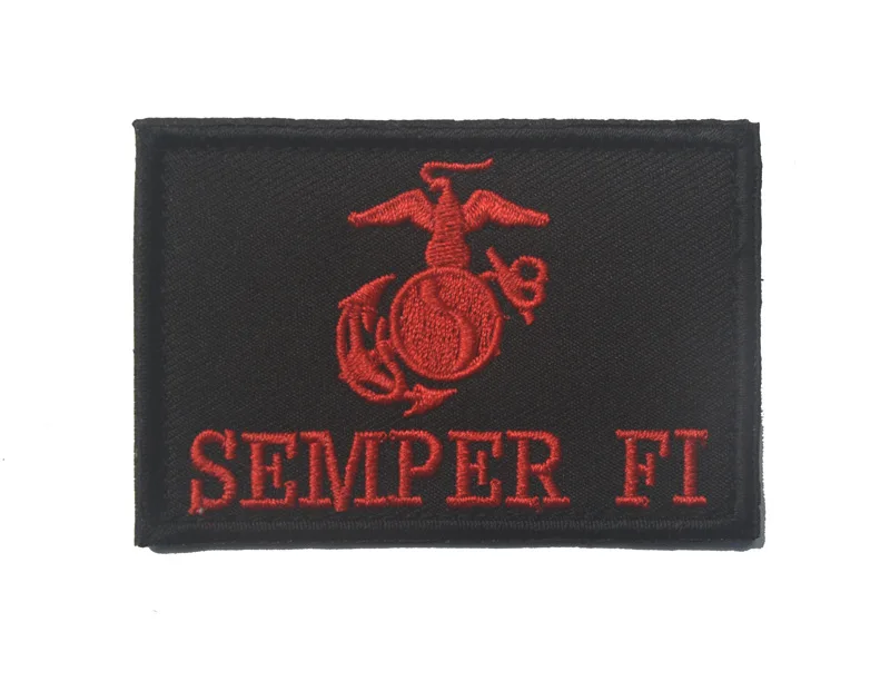 Вышитый американский морской корпус EGA Semper Fi патч Армия USMC боевой тактический патч militare insignias патчи крюк для сумки