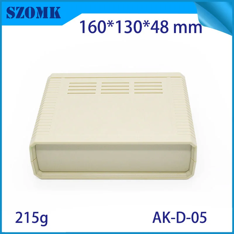 

1 piece Plastic enclosures for electronics instrument szomk Black color box electrical housing 160X130X48 case for LCD case