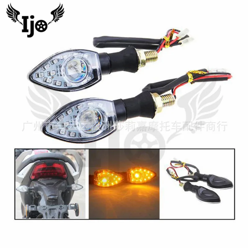 

pisca frecce custom bobber intermitentes clignotant moto led sportster tmax turn signals tail light motorcycles accessories