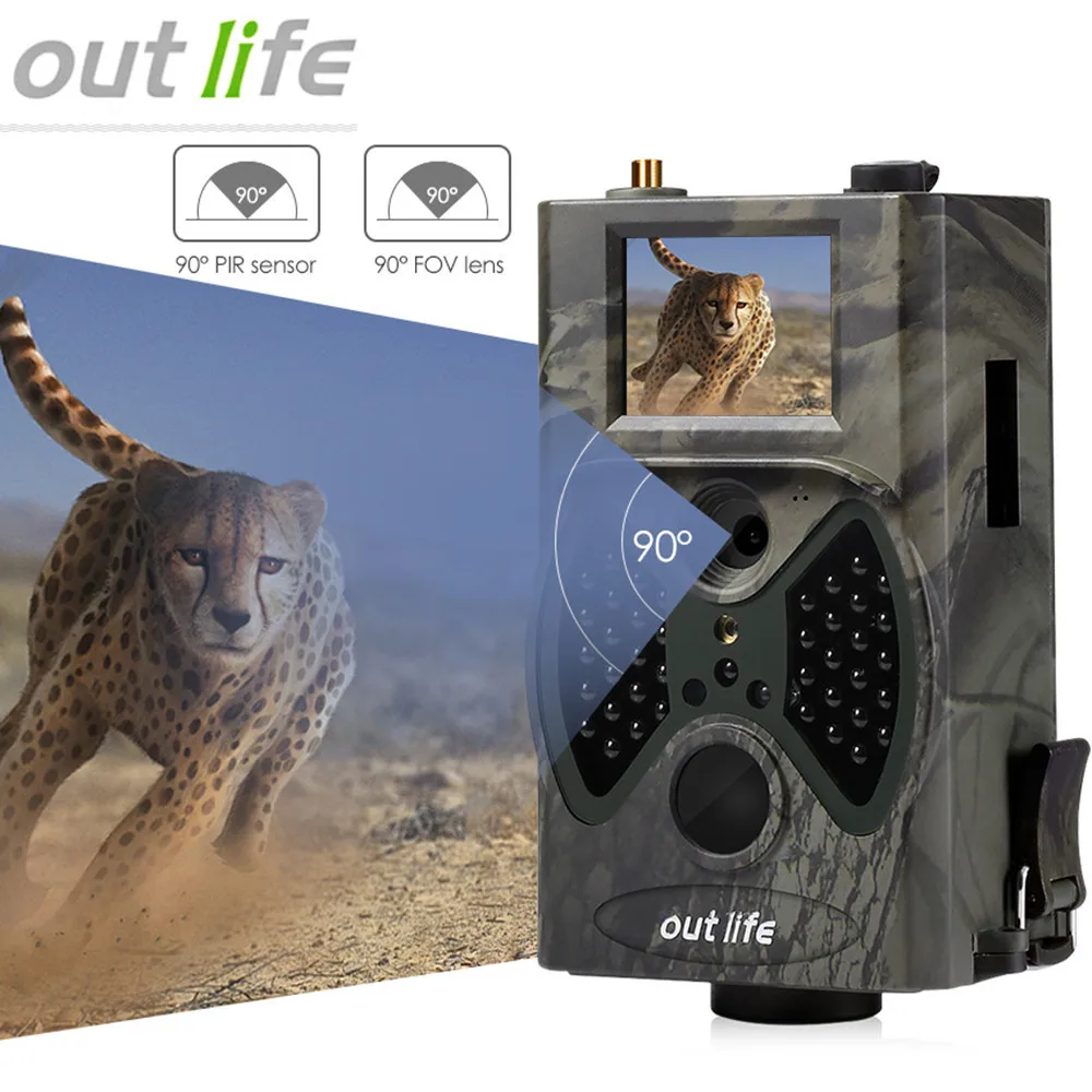 

Outlife HC300M 12MP 1080P 940nm Night Vision Trail Hunting Camera MMS SMS 2G Trap Game Camera Wildlife Outdoor Hunter Cam