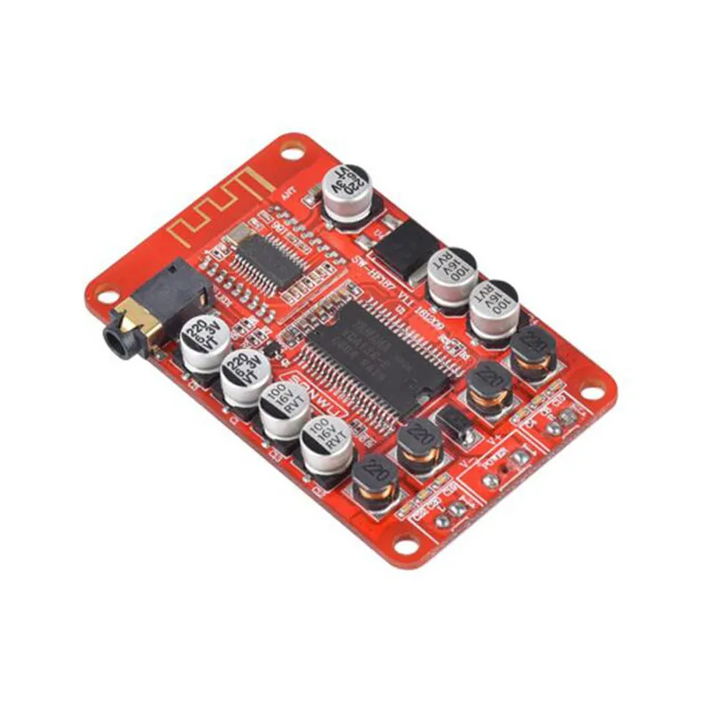 DC 12V TDA7377 аудио усилитель мощности стерео 2 0 ch 40w + RCA тройной бас